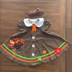 Baby girl Thanksgiving / fall dress